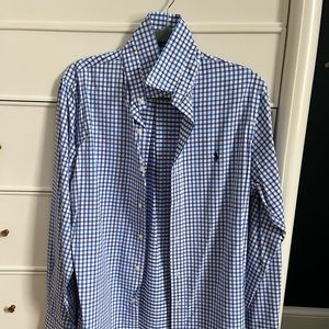 Ralph Lauren Checked Performance Fabric Button Down